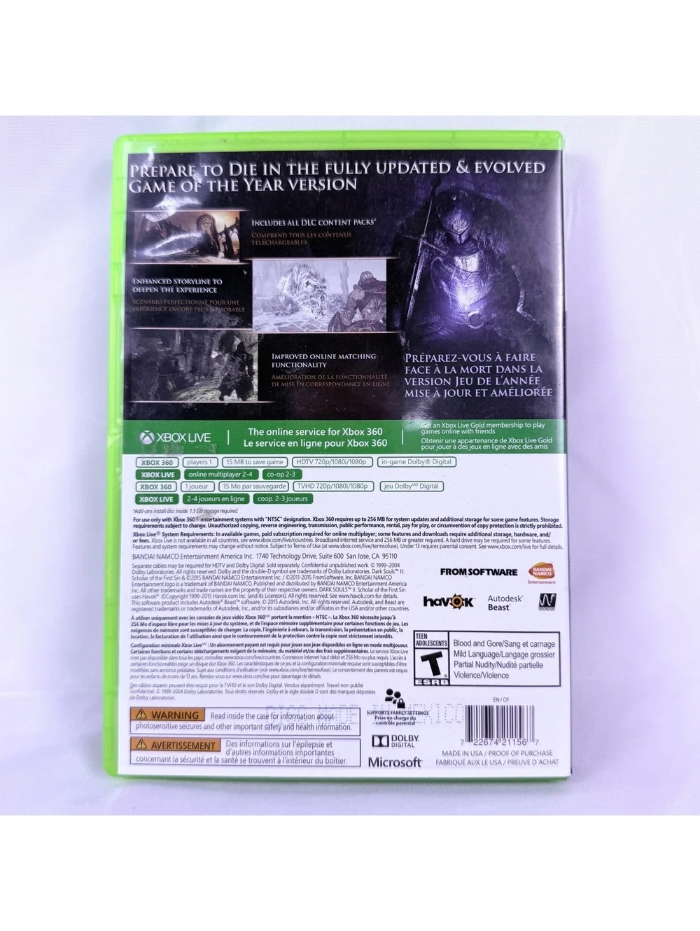 Dark Souls II: Scholar of the First Sin - Xbox 360